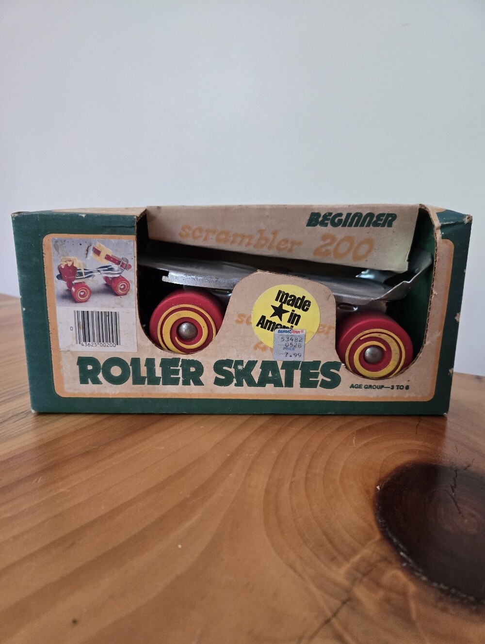 Vintage Globe Scrambler 200 Beginner Strap On Youth Rollee Skates